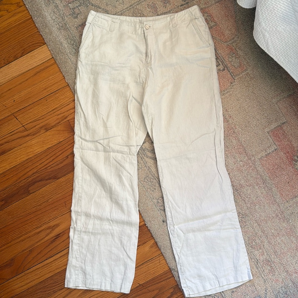 100% Linen Trousers